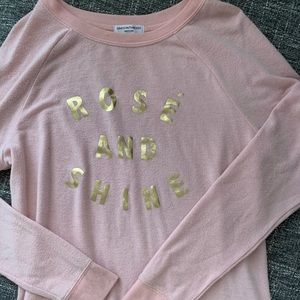 Grayson Threads sweater “Rose and Shine”